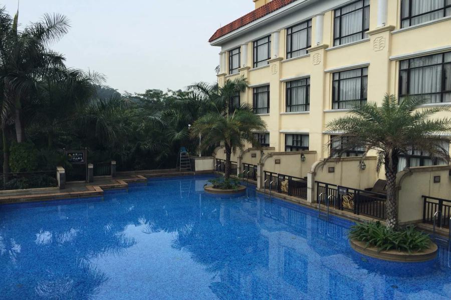 Green Lake Hot Spring Hotel Фошань Экстерьер фото